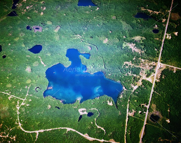 Loon Lake in Oscoda County, Michigan